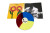 Young Guv – Guv I & II (2 x Vinyl, LP, Compilation, Limited Edition, Red/Yellow/Blue Tri-Colour)