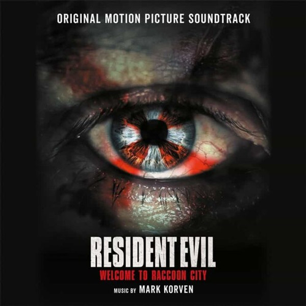 Mark Korven – Resident Evil Welcome To Raccoon City (Original Motion Picture Soundtrack).    (2 x Vinyl, LP, Limited Edition, Numbered, Stereo, Red Translucent)