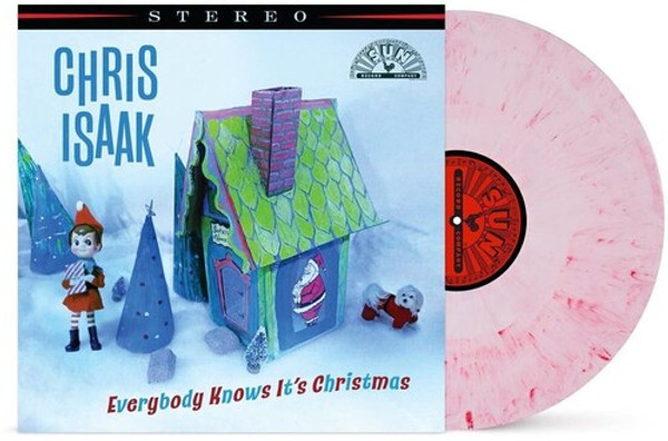 Chris Isaak – Everybody Knows It's Christmas (Vinyl, LP, Album, Stereo, Red Splatter)