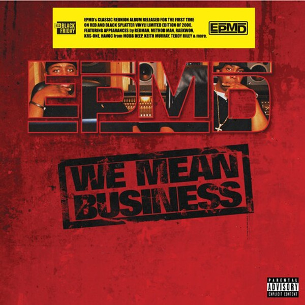 EPMD - We Mean Business (2 x Vinyl, LP, Album, Limited Edition, Red/Black Splatter)