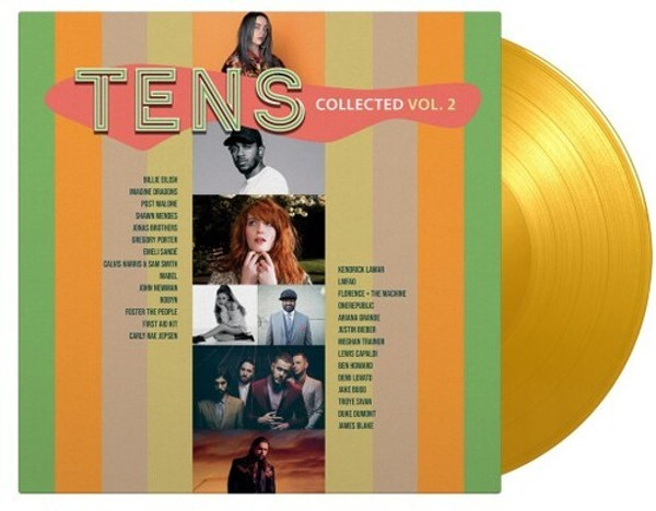 Various – Tens Collected (2 x Vinyl, LP, Compilation, Limited Edition, Numbered, Yellow)