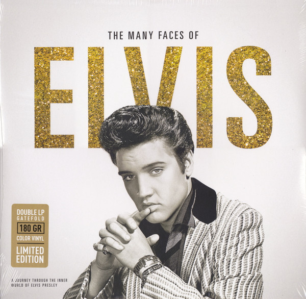 Various – The Many Faces Of Elvis (A Journey Through The Inner World Of Elvis Presley).    (2 x Vinyl, LP, Compilation, White)