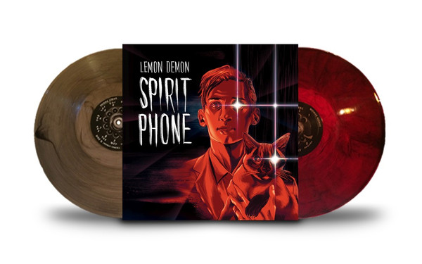 Lemon Demon – Spirit Phone (2 x Vinyl, LP, Album, Reissue, Remastered, Transparent Red w/ Black Smoke and Clear w/ Black Smoke "Whisper Smoke")