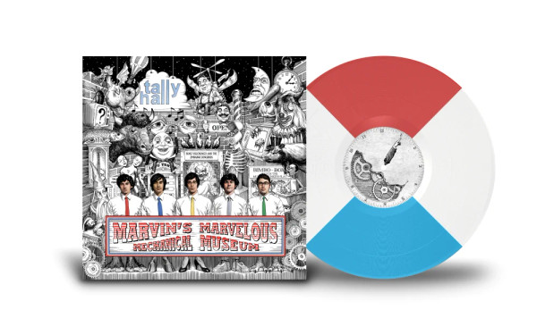 Tally Hall – Marvin's Marvelous Mechanical Museum (Vinyl, LP, Album, Reissue, Remastered, Red/Blue/White Tri Colour, 180g, Working The Carnival Edition)