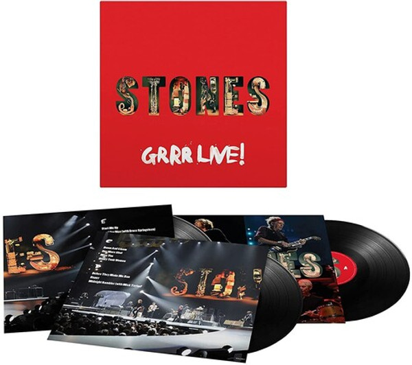 The Rolling Stones - Grrr Live! (3 x Vinyl, LP, Album)