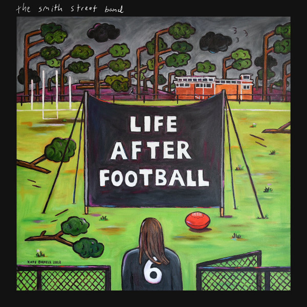 The Smith Street Band - Life After Football (Vinyl, LP, Album, Red With Black Swirl)