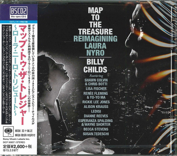 Billy Childs ‎– Map To The Treasure: Reimagining Laura Nyro.   (CD, Album, Stereo, Blu-spec CD2)