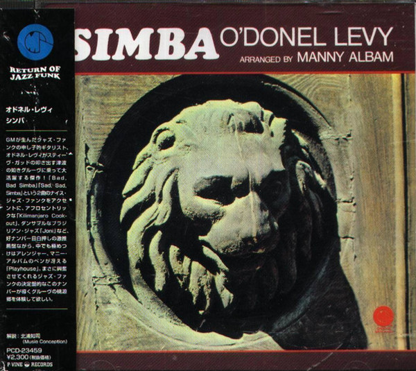 O'Donel Levy ‎– Simba      (CD, Album)