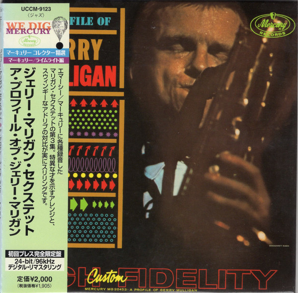 Gerry Mulligan ‎– A Profile Of Gerry Mulligan     ( CD, Album, Limited Edition, Reissue, Remastered, Mono, Paper sleeve)