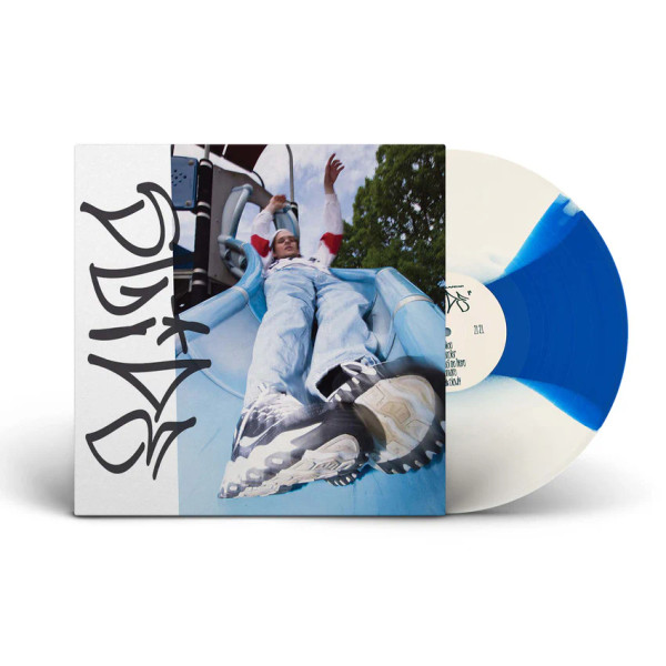 George Clanton – Slide (Vinyl, LP, Album, Limited Edition, Blue & White Pinwheel)