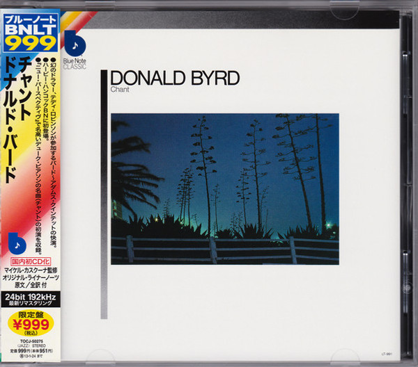 Donald Byrd – Chant.   (CD, Album, Limited Edition, Reissue, Remastered)