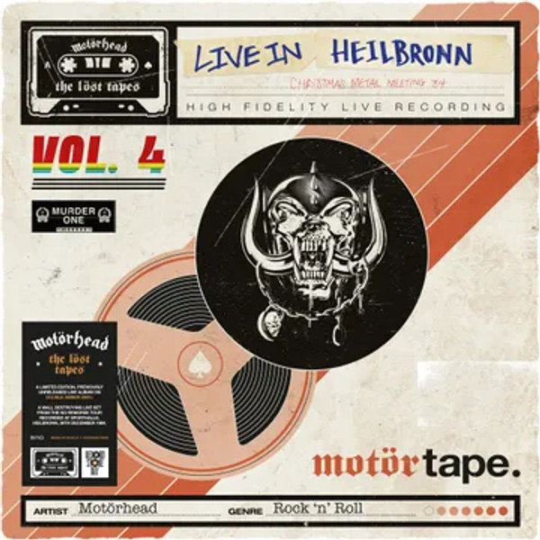 RSD2023 Motorhead - Lost Tapes Vol. 4 (2 x Vinyl, LP, Album, Limited Edition)