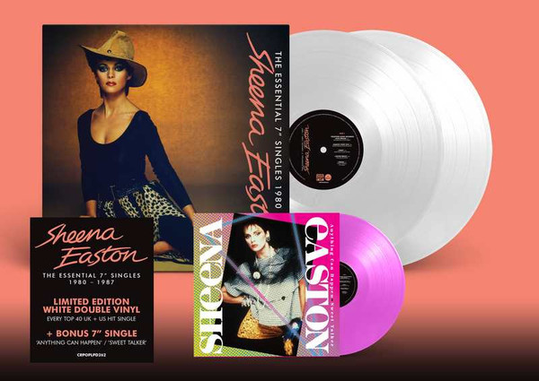 RSD2023 Sheena Easton – The Essential 7" Singles (2 x Vinyl, LP, Compilation, White, Bonus 7", Pink Glow)