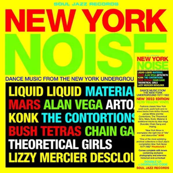 RSD2023 Soul Jazz Records Presents – New York Noise - Dance Music From The New York Underground 1978-82 (2 x Vinyl, LP, Compilation, Yellow, 180g)