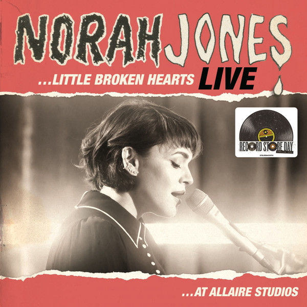 Norah Jones – ...Little Broken Hearts Live ...At Allaire Studios. Vinyl, LP, Album, Record Store Day, Limited Edition, White,