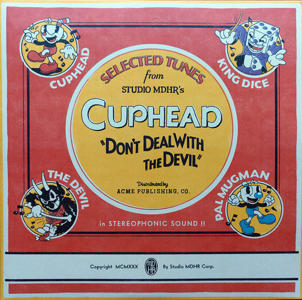 Selected Tunes From Studio MDHR's Cuphead "Don't Deal With The Devil" (2 x Vinyl, LP, Compilation, Gatefold, 180g)