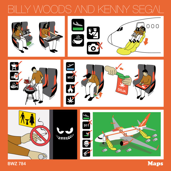 Billy Woods - Maps (Vinyl, LP, Album, Limited Edition, Orange)