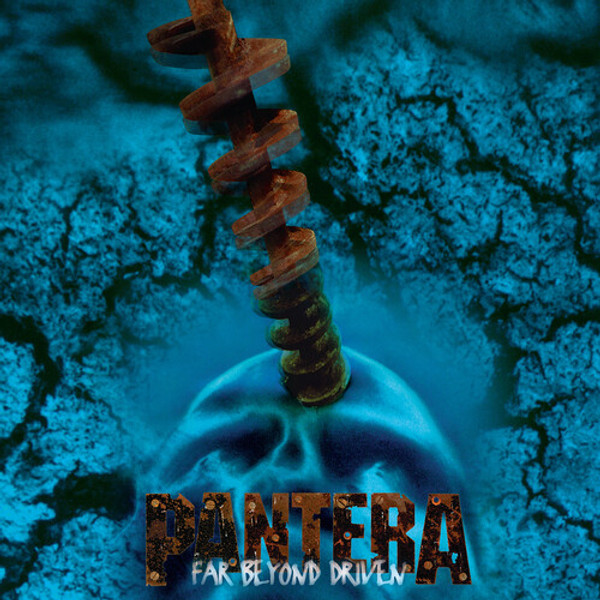 Pantera – Far Beyond Driven (Vinyl, LP, Album, Limited Edition, Reissue, Repress, White & Blue Marbled "White & Stronger Than Blue")