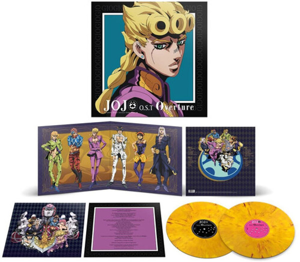 Jojo's Bizarre Adventure Golden Wind Vinyl Soundtrack (2 x Vinyl, LP, Album, Yellow)