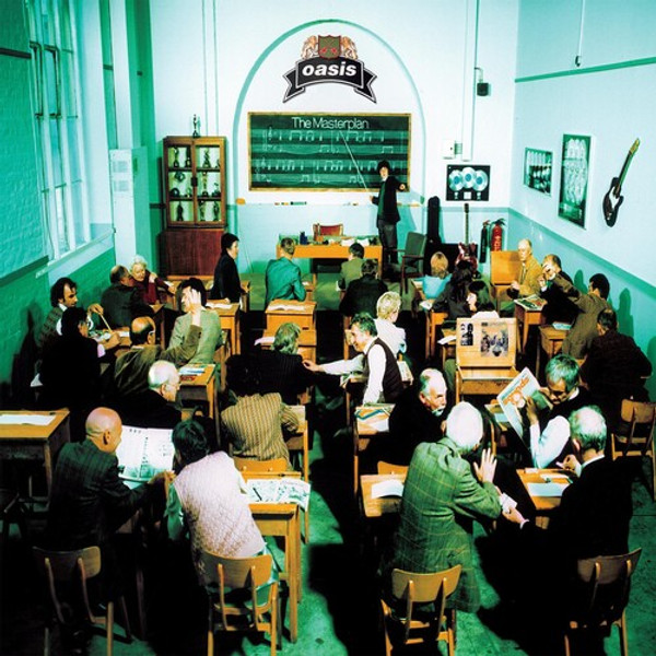 Oasis – The Masterplan (2 x Vinyl, LP, Compilation, Repress, Gatefold)