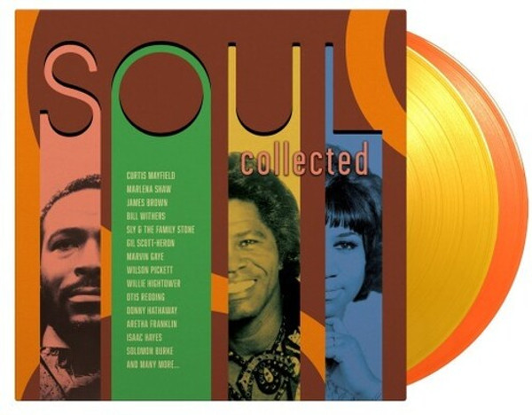 Various Artists – Soul Collected (2 x Vinyl, LP, Compilation, Limited Edition, Numbered, Yellow/Orange, 180g)