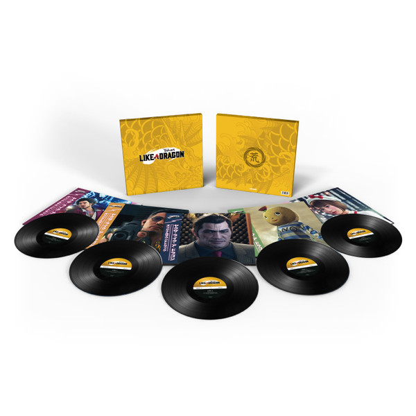 Yakuza: Like A Dragon (5 x Vinyl, LP, Album, Boxset, Black, 180g)