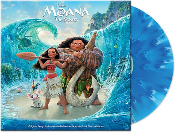 Vaina (Moana): The Songs (Vinyl, LP, Album, Limited Edition, Wave Break Ocean Blue)