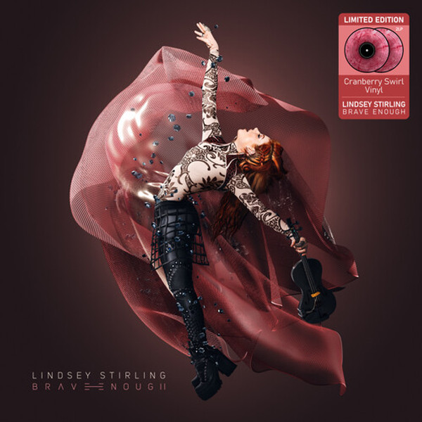 Lindsey Stirling – Brave Enough (2 x Vinyl, LP, Album, Limited Edition, Cranberry Swirl)