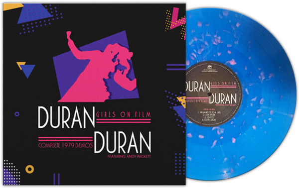 Duran Duran – Girls On Film (Complete 1979 Demo).    (Vinyl, LP, Compilation, Limited Edition, Blue/Pink splattered)