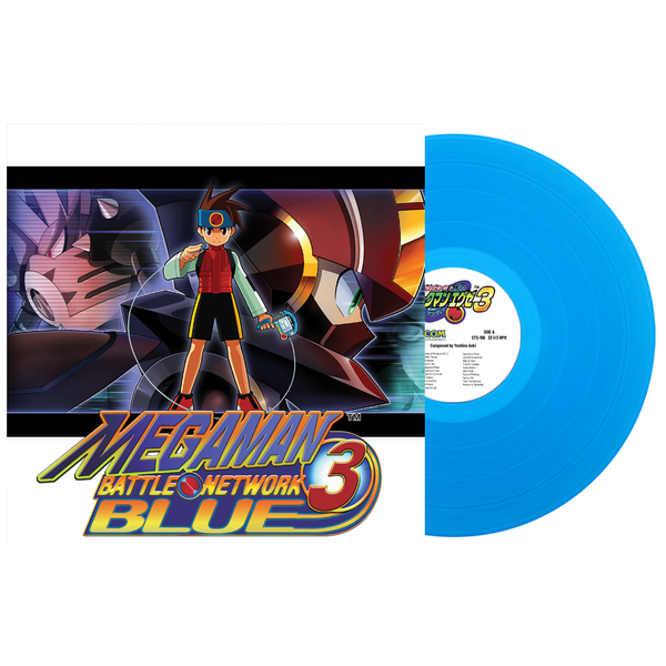 Mega Man Battle Network 3 (Original Video Game Soundtrack) (Vinyl, LP, Album, Limited Edition, Blue)