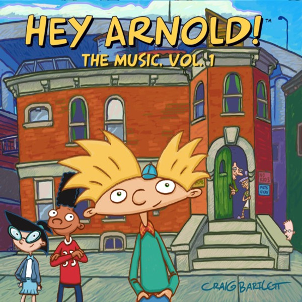 Hey Arnold! (The Music Vol. 1) (Vinyl, LP, Album, Remastered, Limited Edition, Black/Yellow Split)