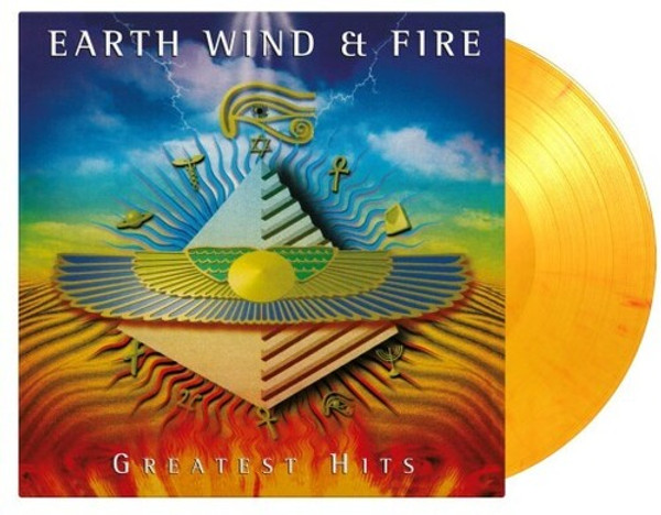 Earth, Wind & Fire – Greatest Hits (2 x Vinyl, LP, Compilation, Limited Edition, Numbered, Flaming Coloured Vinyl)