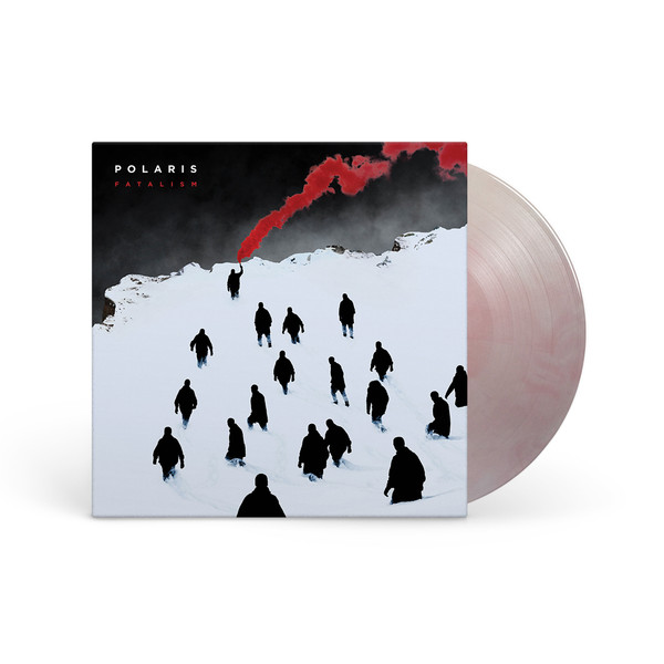 Polaris – Fatalism (Vinyl, LP, Album, Limited Edition, White/Red Marbled)