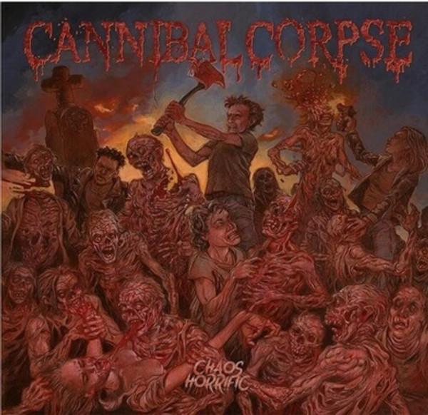 Cannibal Corpse – Chaos Horrific (Vinyl, LP, Album, Limited Edition, Slate Blue Marbled)