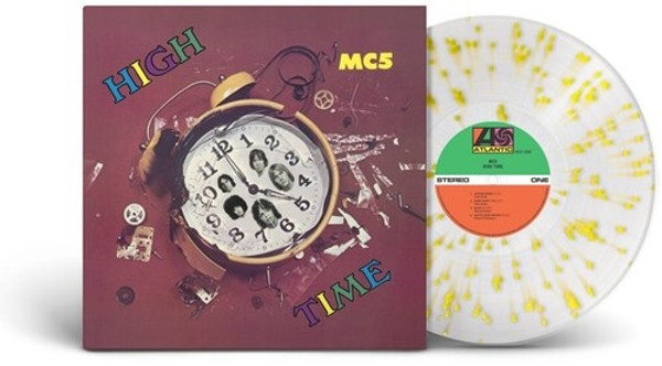 MC5 – High Time.   (Vinyl, LP, Album, Reissue, Clear & yellow splatter vinyl)