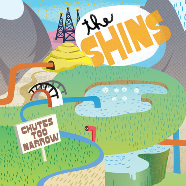 The Shins ‎– Chutes Too Narrow. (Vinyl, LP, Album, Limited Edition, Orange Transparent, Remastered)