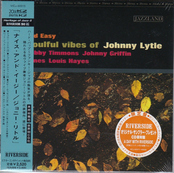 Johnny Lytle – Nice And Easy (CD, Album, Limited Edition, Reissue, Remastered, Paper Sleeve)