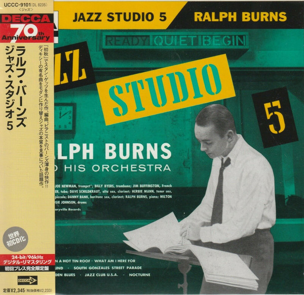 Ralph Burns And His Orchestra – Jazz Studio 5 (CD, Album, Limited Edition, Reissue, Remastered, Paper Sleeve)
