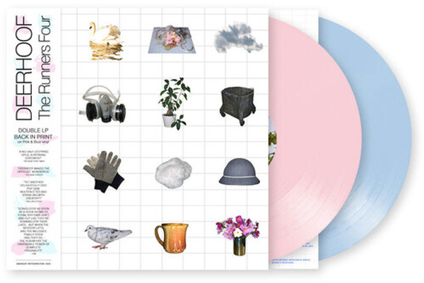 Deerhoof – The Runners Four (2 x Vinyl, LP, Album, Limited Edition, Blue/Pink)