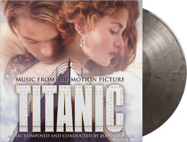 Titanic: Music From The Motion Picture (2 x Vinyl, LP, Limited Edition, Numbered, Reissue, Silver & Black Marbled)