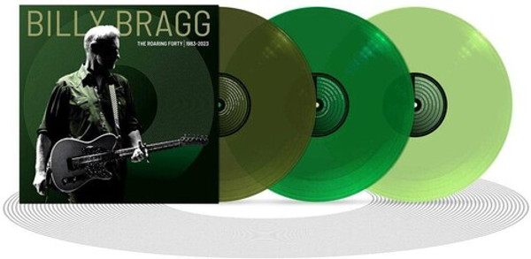 Billy Bragg – The Roaring Forty (1983-2023) (3 x Vinyl, LP, Compilation, Limited Edition, 3 Shades Of Green)