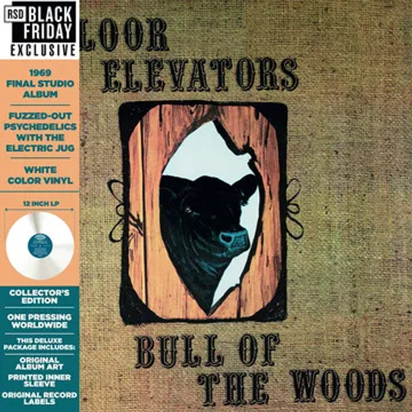 RSD2023 13th Floor Elevators – Bull Of The Woods (Vinyl, LP, Album, Deluxe Edition, Original Artwork, White)