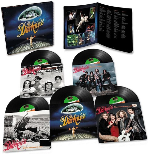 The Darkness – Permission To Land… Again.   (Box Set, Compilation, Deluxe Edition, Limited Edition, 20th Anniversary 4 x Vinyl, LP, Album)