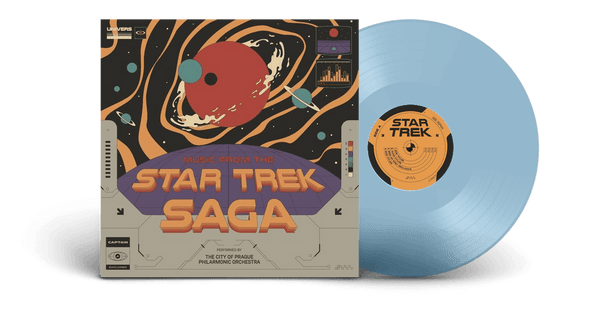 Music From The Star Trek Saga (Performed By The City Of Prague Philharmonic Orchestra) (Vinyl, LP, Album, Translucent Blue)