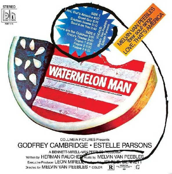 Melvin Van Peebles – Watermelon Man.   (Vinyl, LP, Album,  Green , Watermelon Skin)