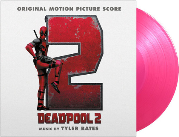 Tyler Bates – Deadpool 2 (Original Motion Picture Score).  (Vinyl, LP, Limited Edition, Numbered, Pink, 180g)