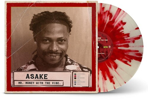 Asake – Mr. Money With The Vibe (Vinyl, LP, Limited Edition, Bone/Red Splatter,)