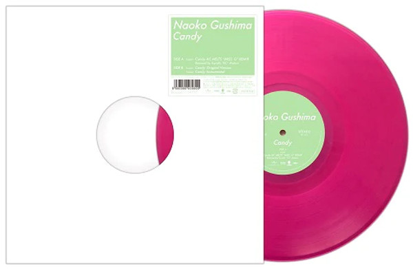 Naoko Gushima – Candy (Vinyl, 12", Limited Edition, Clear Pink Vinyl)