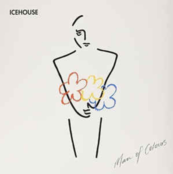 Icehouse – Man Of Colours.   (Vinyl, LP, Album, Blue)