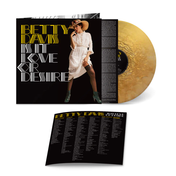 Betty Davis – Is It Love Or Desire (Vinyl, LP, Album, Remastered, Clear Gold Wax)